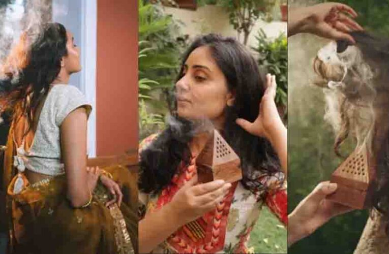 समब्रानी धूप से बालों की देखभाल का आयुर्वेदिक तरीका