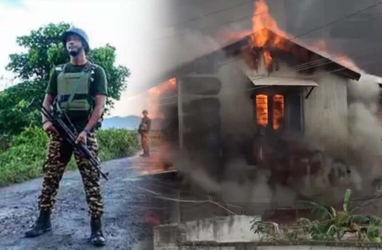 मणिपुर में कुकी उग्रवादियों का हमला: घर पर बम फेंकने से मां के साथ सो रहे दो बच्चों की मौत