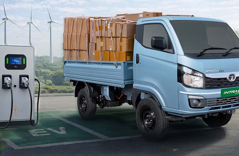 Tata Intra EV पिकअप ट्रक 11.95 लाख रुपये में लॉन्च, 211 किमी की रेंज के साथ