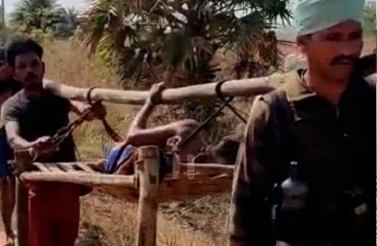 Dantewada में जवान बने फरिश्ता: गर्भवती महिला को सुरक्षित अस्पताल पहुंचाया