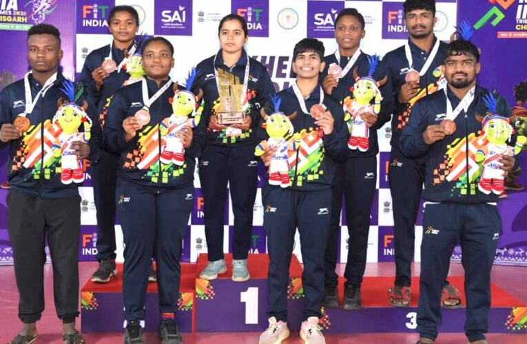 खेलो इंडिया ट्राइबल गेम्स में चमकी प्रतिभा: सिद्दी पहलवान बने कुश्ती के ‘पावर हाउस’