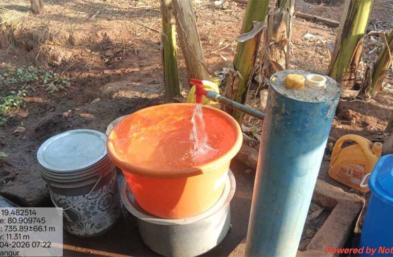 महाराष्ट्र सीमा से लगे नेलांगुर में हर घर पहुंचा नल जल, दूर हुई पेयजल समस्या