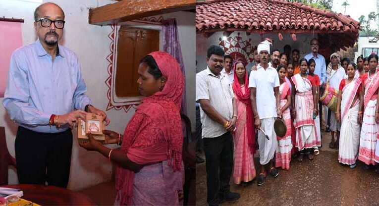 राज्यपाल  रमेन डेका ने जशपुर के केरेगांव होम-स्टे का किया अवलोकन