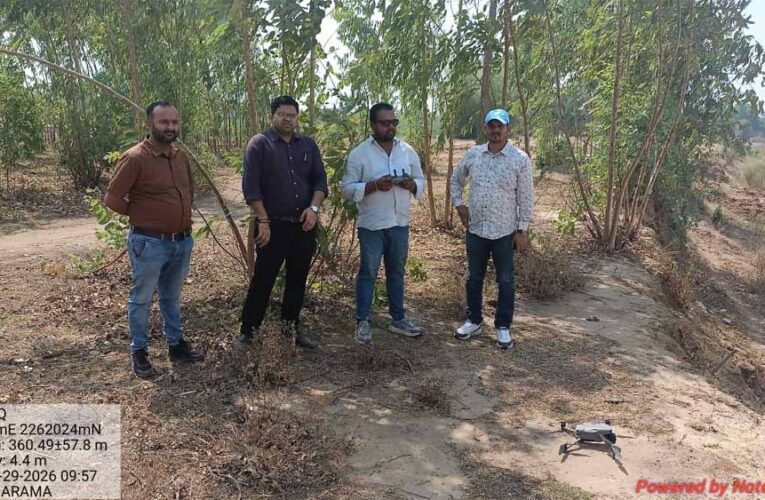 खनन क्षेत्रों में ड्रोन की निगरानी से खनिज संसाधन की सुरक्षा तथा राजस्व संरक्षण में मिल  रही मदद