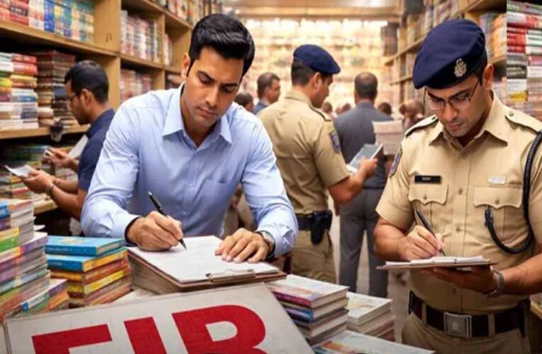 इंदौर में कॉपी-किताब माफिया पर कार्रवाई: प्राइवेट स्कूल संचालक, प्रिंसिपल और दुकानदारों पर FIR
