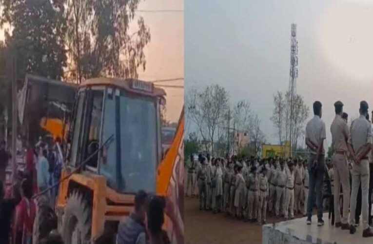 Burhanpur में अतिक्रमण हटाने गई टीम पर पथराव, JCB ऑपरेटर समेत 4 लोग घायल