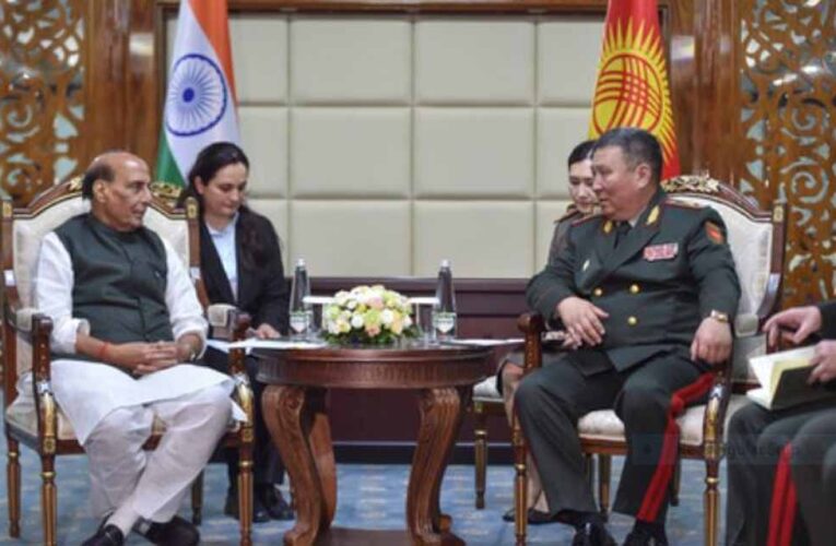 राजनाथ सिंह की कूटनीतिक पहल, किर्गिस्तान और बेलारूस के रक्षा मंत्रियों से मुलाकात