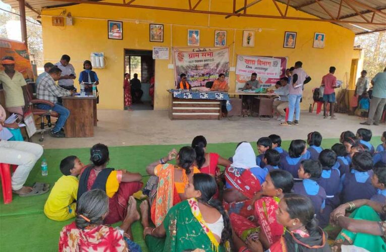 सुशासन एक्सप्रेस नारायणपुर के आखिरी छोर तक शासन पहुंचाती है