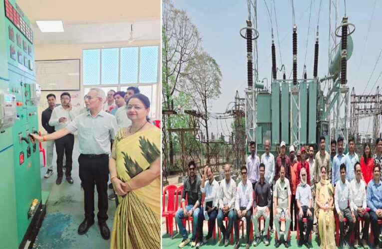 132 केव्ही उपकेन्द्र छुरीखुर्द में 40 एमव्हीए का अतिरिक्त ट्रांसफार्मर उर्जीकृत