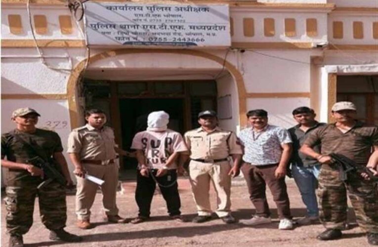 हैरी बॉक्सर गैंग का प्रमुख सदस्य एवं 20 हजार रुपये का इनामी फरार आरोपी मुरैना से गिरफ्तार