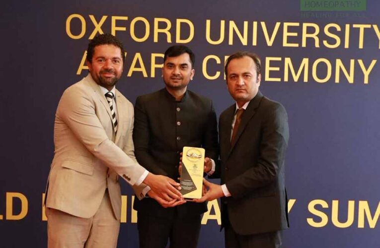 रायपुर के डॉ. उत्कर्ष त्रिवेदी को ब्रिटिश पार्लियामेंट में अंतरराष्ट्रीय सम्मान, ऑक्सफोर्ड में स्किन डिजीज पर दिया व्याख्यान