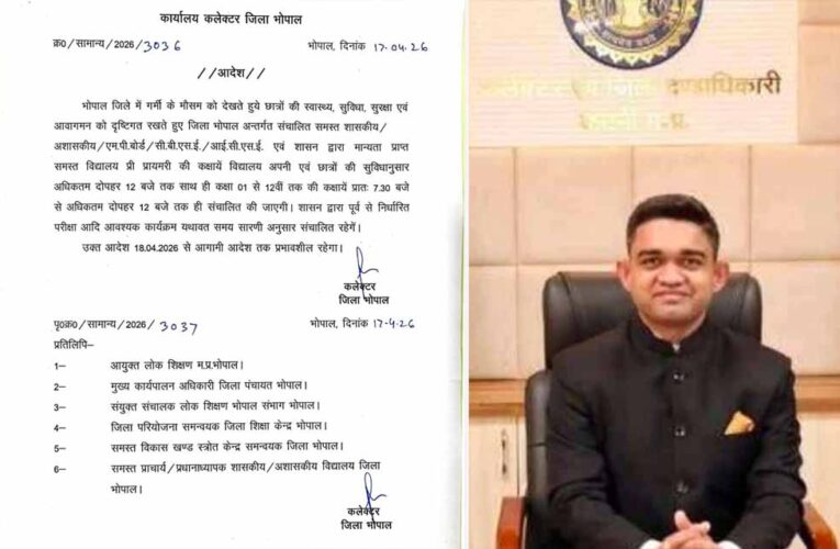 भीषण गर्मी के चलते कलेक्टर का आदेश, अब दोपहर 12 बजे तक ही लगेंगी स्कूल