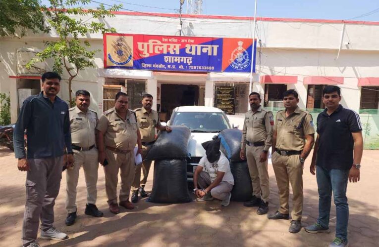 मध्यप्रदेश पुलिस की अवैध मादक पदार्थों के विरूद्ध प्रभावी कार्यवाही