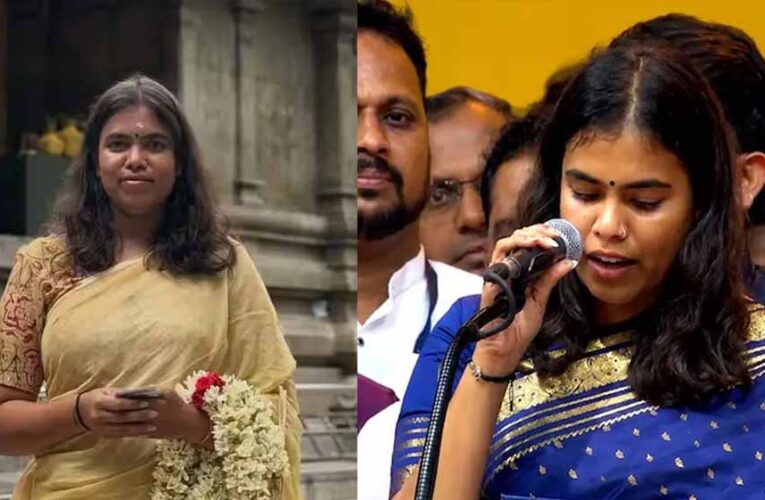 तमिलनाडु की इकलौती महिला मंत्री एस कीर्तना ने विधानसभा में शपथ नहीं ली, वजह जानें