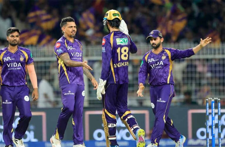 KKR  ने GT को 29 रन से हराया, प्लेऑफ की उम्मीदें कायम