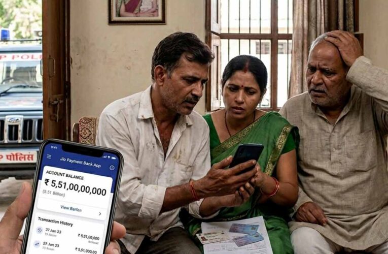सीतापुर में जियो पेमेंट बैंक ऐप पर दिखे 5.5 अरब रुपये, साइबर क्राइम जांच में जुटी पुलिस