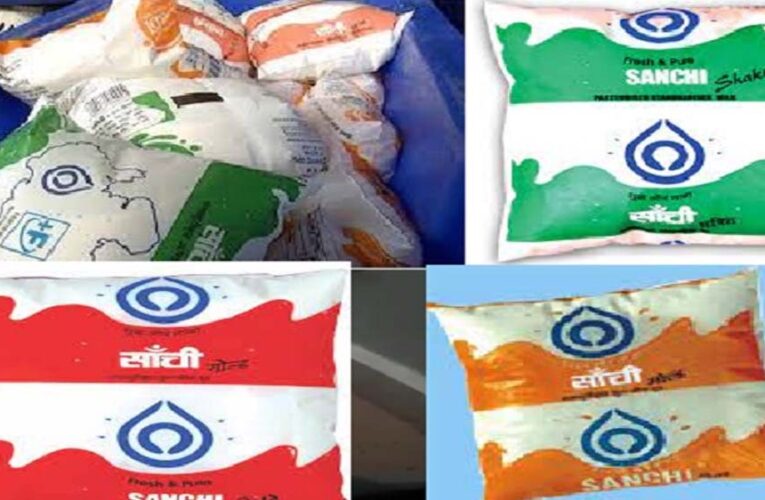 मध्यप्रदेश में दूध पर महंगाई की मार: सांची ने फिर बढ़ाए दाम, कल से 2 रुपये लीटर महंगा मिलेगा