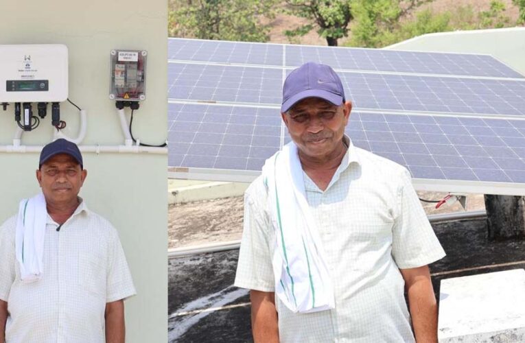 प्रधानमंत्री सूर्य घर मुफ्त योजना बनी सोनसाय बाकड़े के लिए राहत और बचत का माध्यम