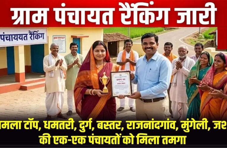 ​धमतरी का डंका: पंचायत विकास सूचकांक में मंदरौद ग्राम पंचायत प्रदेश में अव्वल