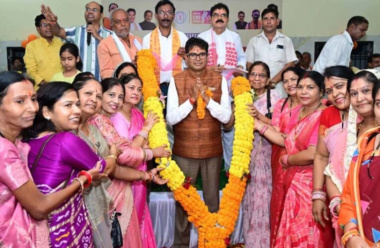 शहर को आधुनिक और व्यवस्थित बनाने पर जोर, वित्त मंत्री ओ.पी. चौधरी ने गिनाए विकास कार्य