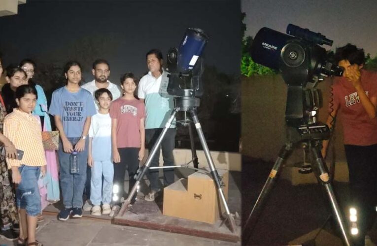 सिर्फ 20 रुपए में अंतरिक्ष की सैर, उज्जैन में टेलीस्कोप से दिख रहे चांद-शुक्र-बृहस्पति