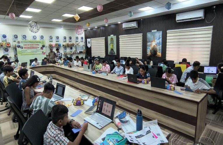 मैपकास्ट के सेंटर फॉर क्रिएटिव लर्निंग में विज्ञान आधारित कार्यशालाओं का हुआ आयोजन