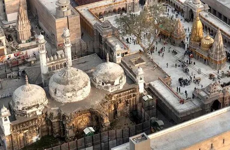 ज्ञानवापी में ‘गेरुआ’ पर विवाद, मस्जिद की दीवार पर पेंटिंग को लेकर मुस्लिम पक्ष असंतुष्ट, तैनात की गई भारी फोर्स