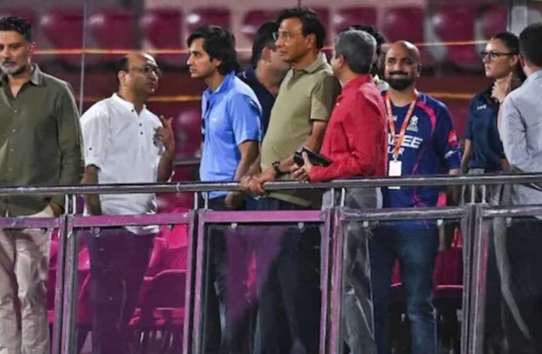 ₹15 हजार करोड़ की डील के बीच RR कैम्प पहुंचे नए मालिक, लक्ष्मी मित्तल ने रियान-यशस्वी से की चर्चा