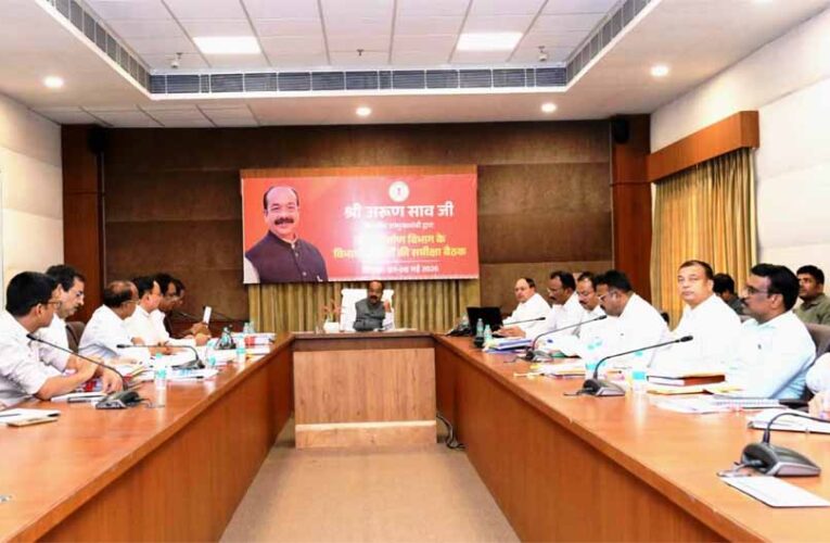 प्रशासकीय स्वीकृति के बाद तत्परता से तकनीकी स्वीकृति और टेंडर की प्रक्रिया पूर्ण कर कार्यारंभ करें –  अरुण साव