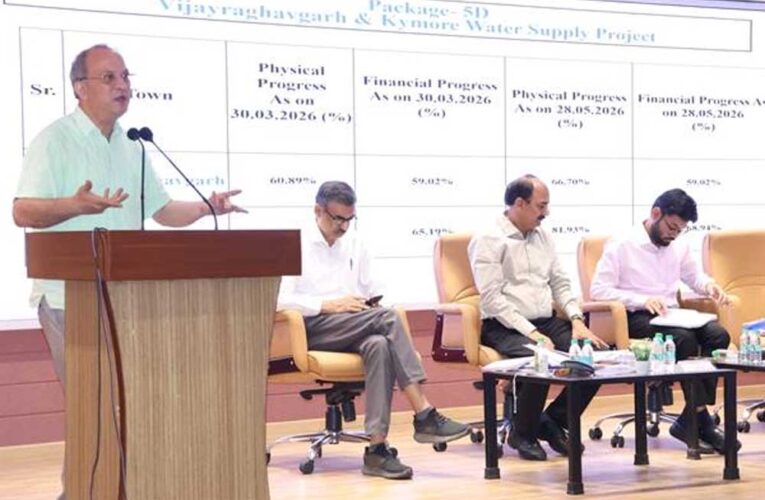 परियोजनाओं के समयबद्ध एवं गुणवत्तापूर्ण क्रियान्वयन के लिए अंतर्विभागीय समन्वय और टीम भावना सर्वोपरि:  सिंह