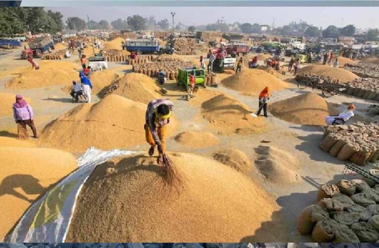 मंडियों में धान की रिकॉर्डतोड़ आवक, पिछले साल के आंकड़े हुए ध्वस्त