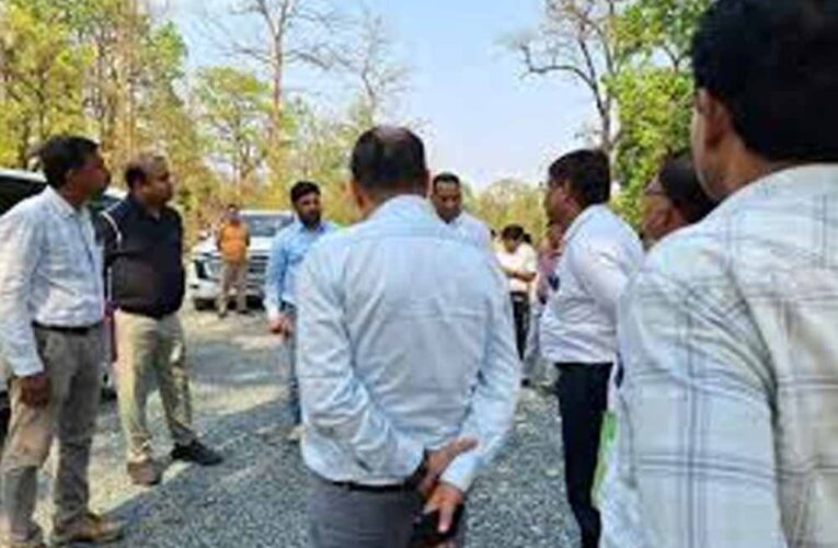 केशकाल घाटी फोरलेन बायपास निर्माण में लापरवाही नहीं चलेगी, निरीक्षण के बाद पीडब्ल्यूडी सचिव के सख्त निर्देश