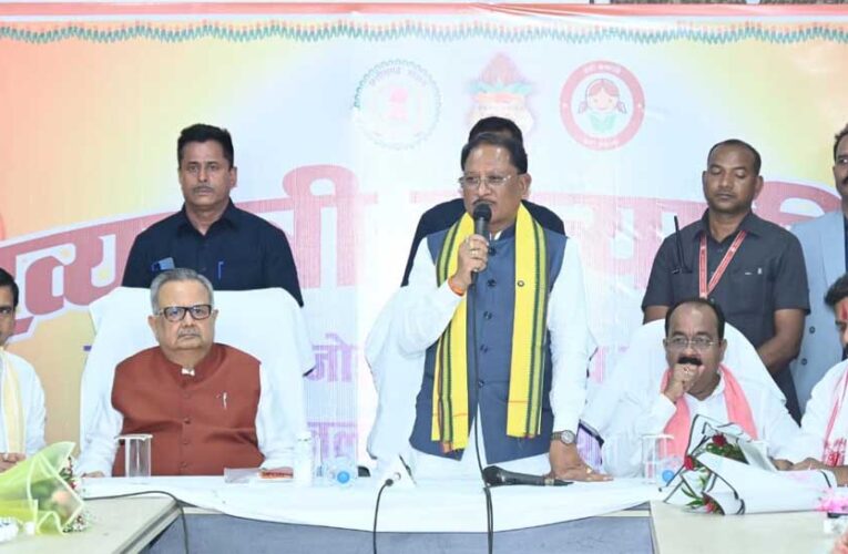 मुख्यमंत्री विष्णुदेव साय ने बेमेतरा को दी 105 करोड़ रुपये से अधिक के विकास कार्यों की सौगात