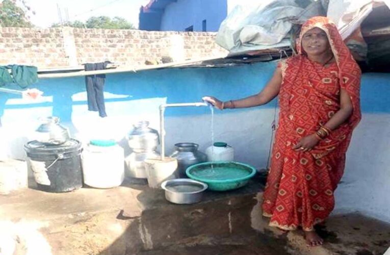 मड़िया ग्रामीण समूह जल प्रदाय योजना से सागर और रायसेन जिले के 317 गांवों में हर घर पहुंचा नल से जल