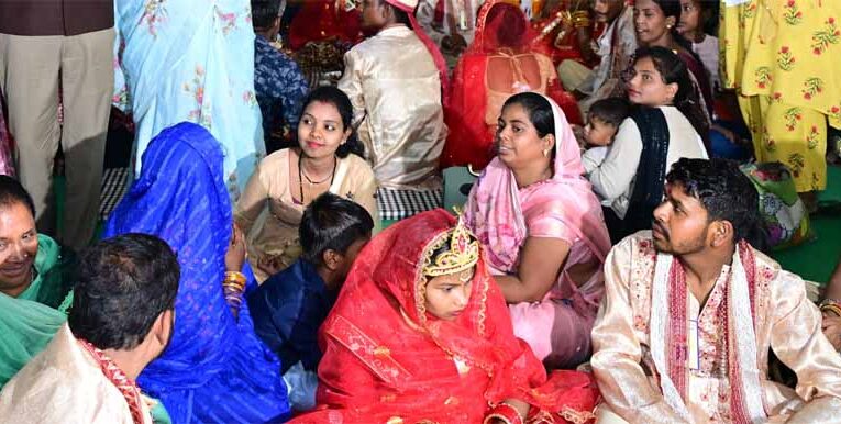 मुख्यमंत्री कन्या विवाह योजना : प्रदेश भर में गूंजीं शहनाइयां, 1385 जोड़े बंधे परिणय सूत्र में