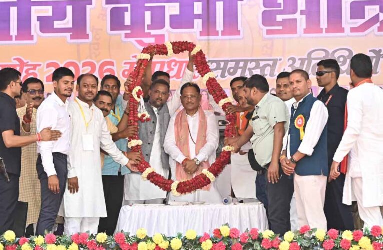देश की प्रगति और राष्ट्रीय एकता में क्षत्रिय कुर्मी समाज का योगदान अविस्मरणीय : मुख्यमंत्री  विष्णुदेव साय