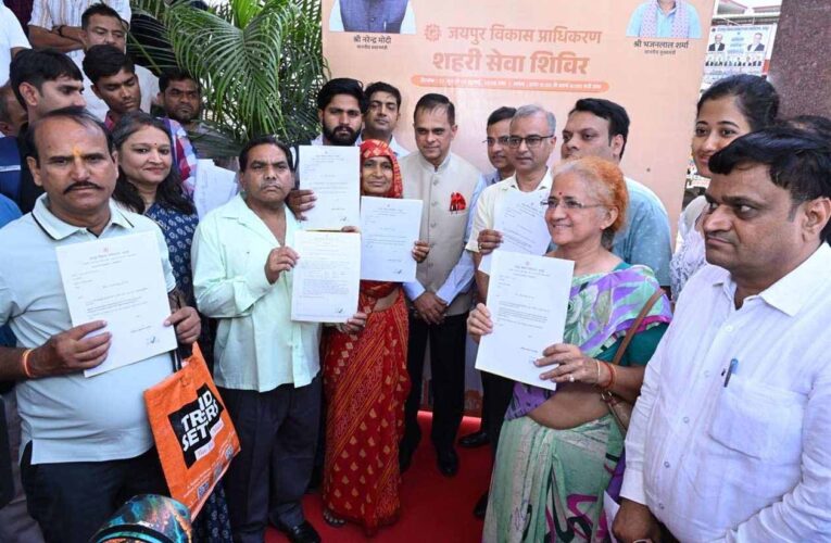 शहरी सेवा शिविर2026 का निरीक्षण, मुख्य सचिव ने व्यवस्थाओं की समीक्षा की
