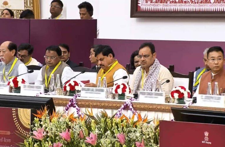 नीति आयोग बैठक में CM भजनलाल शर्मा ने रखा विकसित राजस्थान-2047 का विजन
