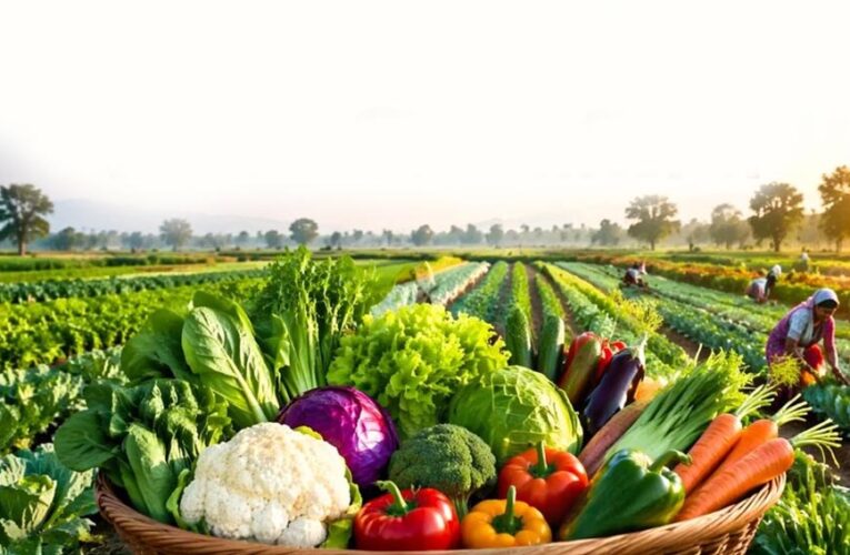 किसान कल्याण वर्ष:चार वर्षों में सब्जी उत्पादन में 21.58 लाख मीट्रिक टन की हुई अभूतपूर्व वृद्धि