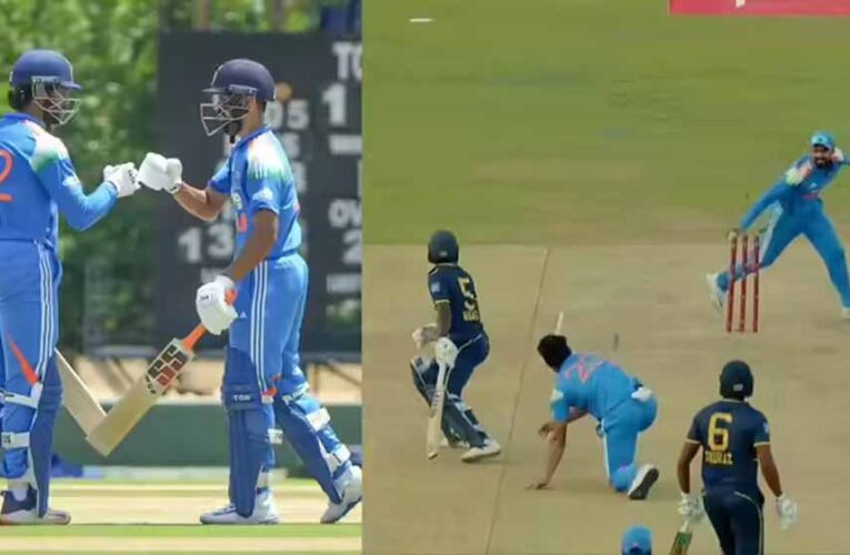 इंडिया ए की रोमांचक जीत, श्रीलंका ए को 8 रन से हराकर सीरीज में शानदार शुरुआत