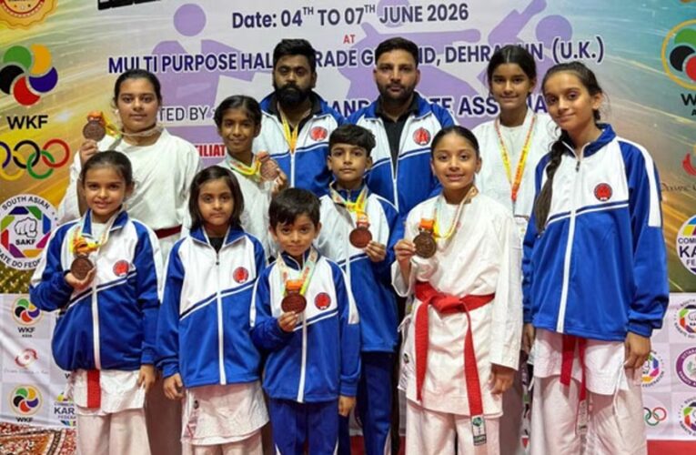 नेशनल कराटे चैंपियनशिप में इंदौर का जलवा, नन्हे खिलाड़ियों ने जीते गोल्ड मेडल