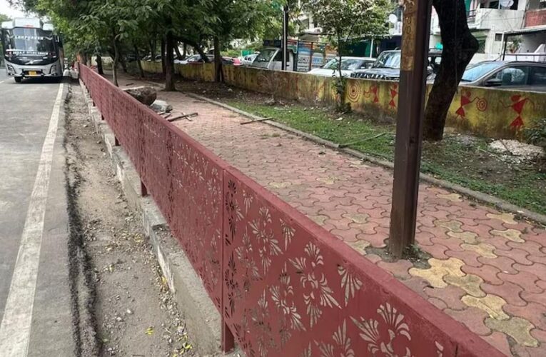 90 डिग्री ब्रिज के बाद भोपाल का नया ‘कमाल’, फुटपाथ बना दिया लेकिन पहुंचने का रास्ता ही नहीं छोड़ा
