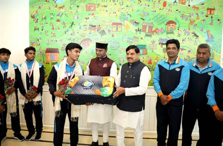 भारतीय हॉकी टीम में मध्यप्रदेश का बढ़ता प्रतिनिधित्व एक उपलब्धि : मुख्यमंत्री डॉ. यादव