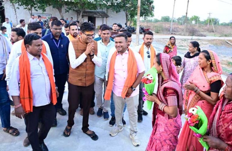 तुरंगा को मिली विकास कार्यों की सौगात, वित्त मंत्री ओ.पी. चौधरी ने किया लोकार्पण