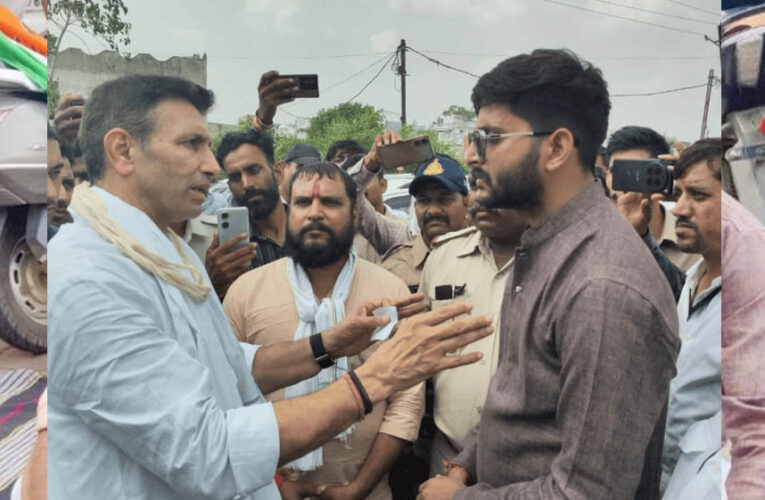 रतलाम से पैदल भोपाल पहुंचे दो कांग्रेस कार्यकर्ता, निष्कासन के विरोध में PCC कार्यालय के बाहर धरने पर बैठे