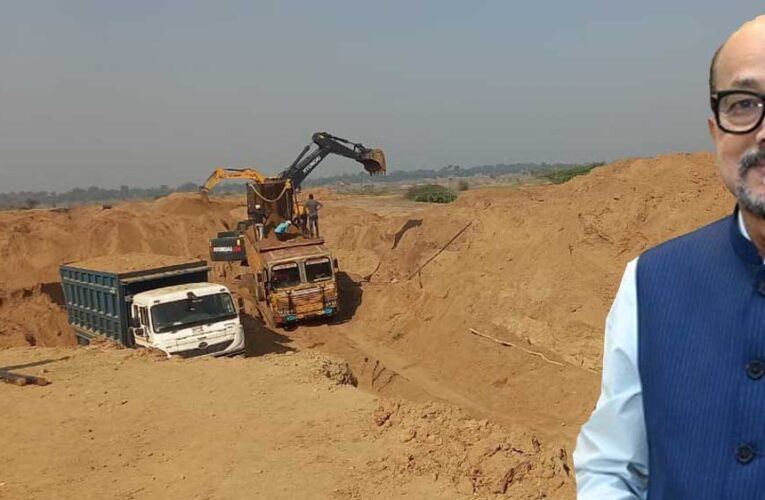 अवैध रेत उत्खनन पर राज्यपाल रमेन डेका सख्त