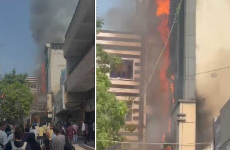 दिल्ली के मालवीय नगर में रेस्टोरेंट में भीषण आग, 20 मौतों की खबर; बेसमेंट में फंसे कई लोग
