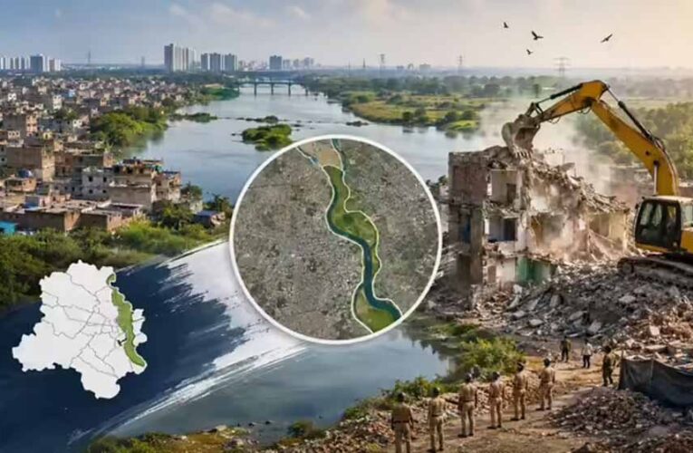 यमुना O-Zone में बुलडोजर एक्शन: DDA ने अवैध कॉलोनियों पर कार्रवाई तेज की