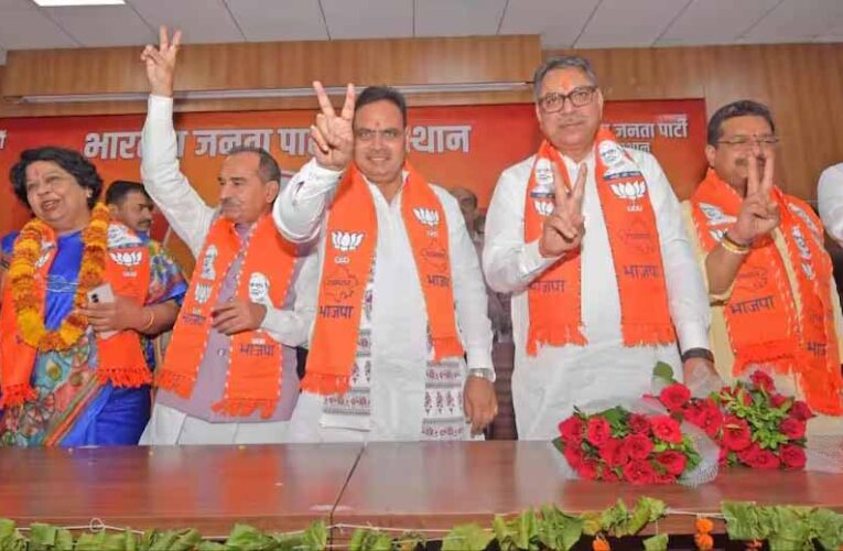 राजस्थान राज्यसभा चुनाव: बीजेपी के 2 उम्मीदवारों ने भरा नामांकन