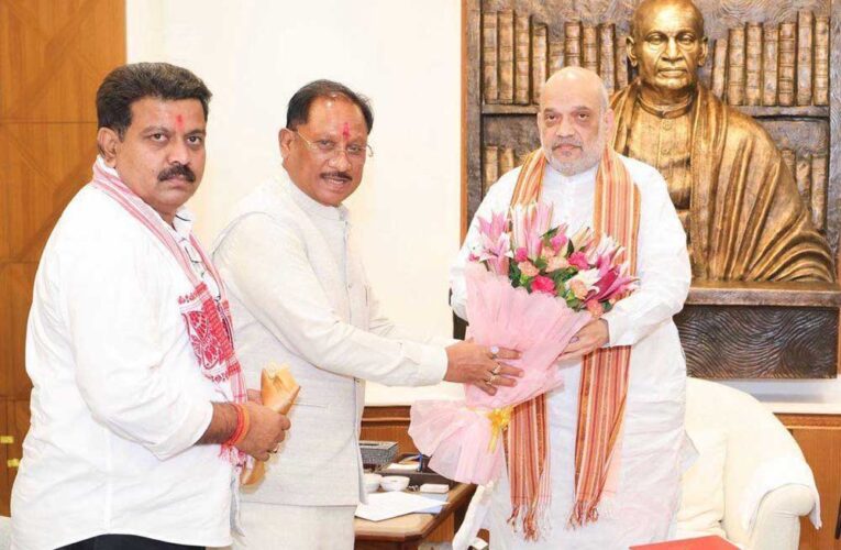 छत्तीसगढ़ में अखिल भारतीय आयुर्वेद संस्थान के स्थापना का प्रस्ताव, अमित शाह से मिले मुख्यमंत्री विष्णुदेव